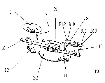 Controller with multi-level protection function for liquid heating container