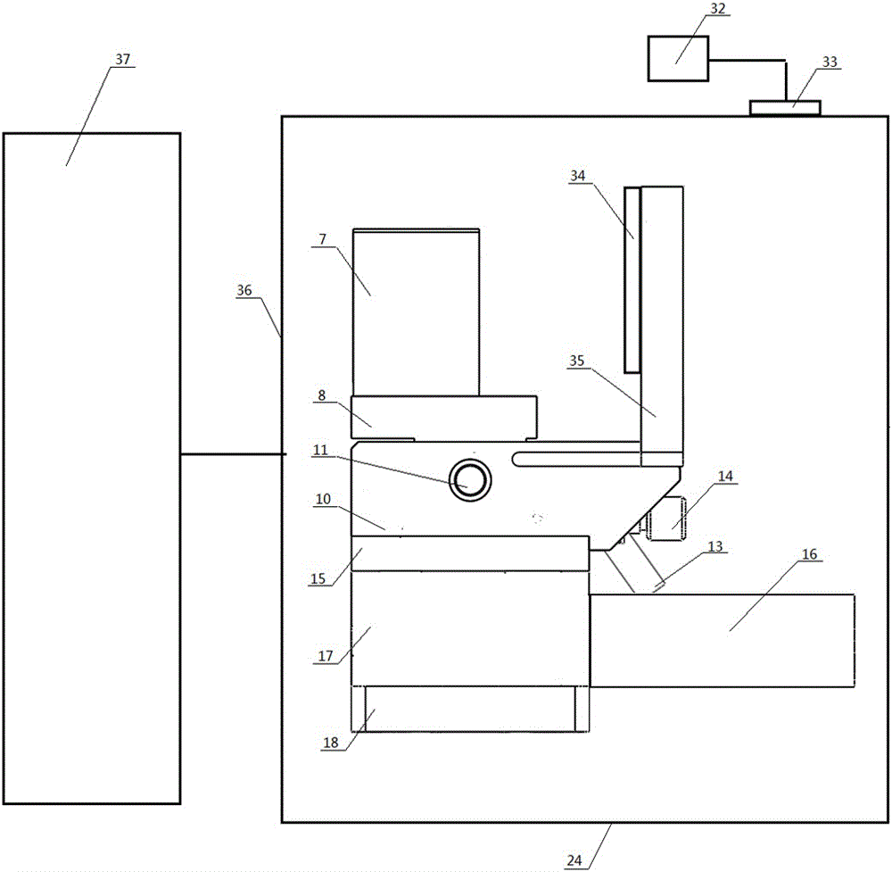 A laser-assisted glow discharge ionization device