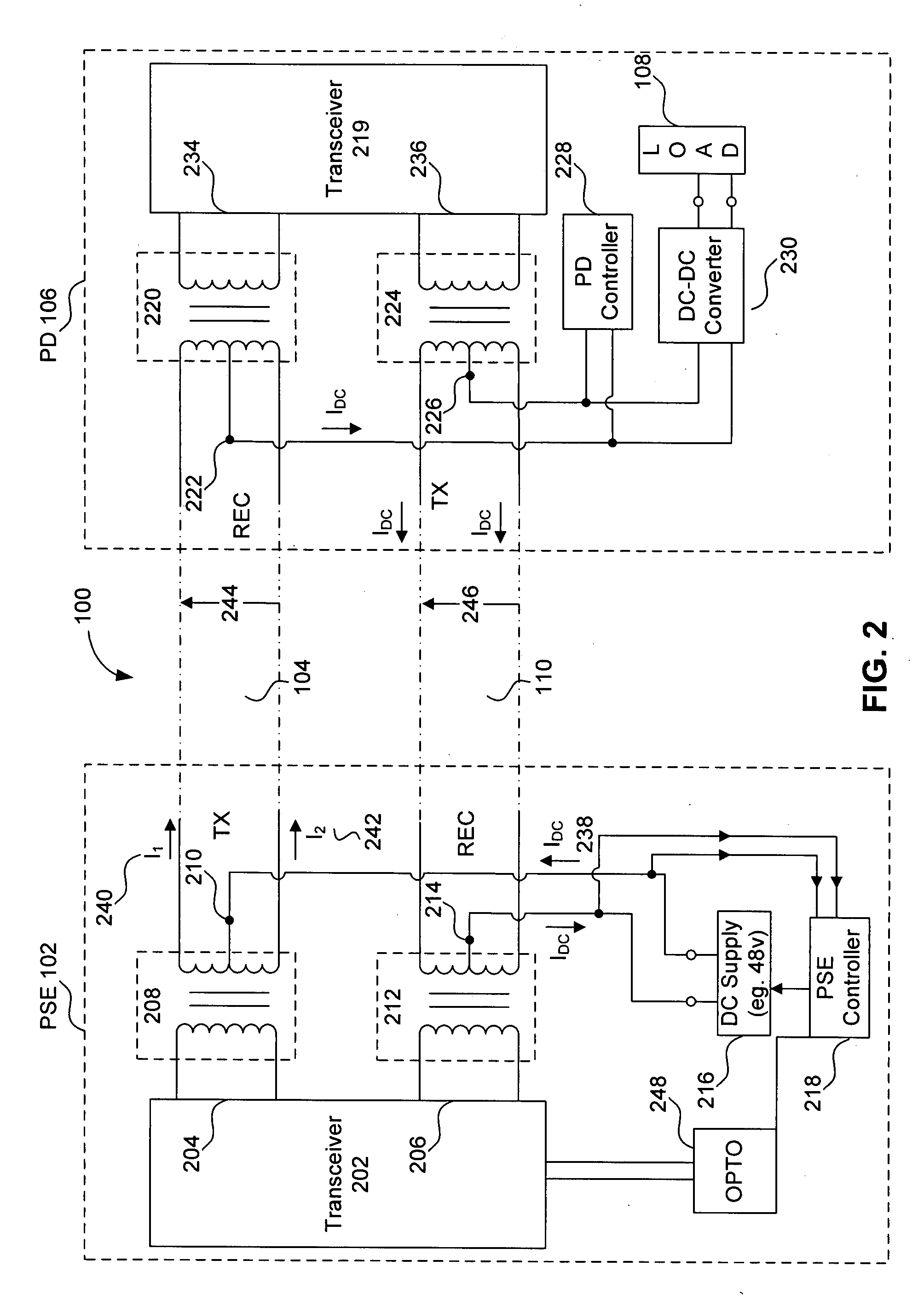 Power sharing between midspan and endspan for higher power PoE