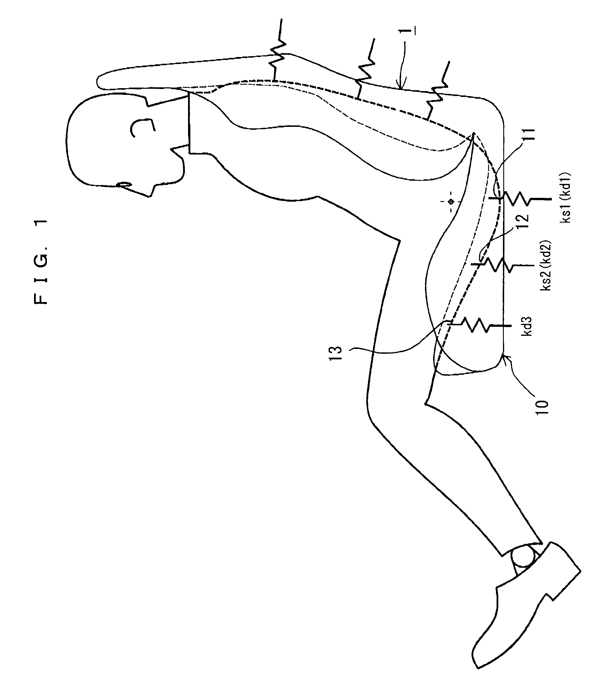 Vehicle seat and vehicle seat evaluation method