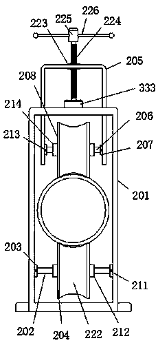 Improved waste water pipe treating equipment