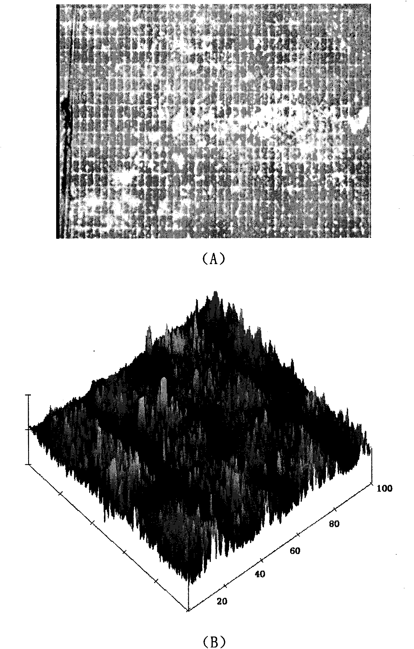 Method for preparing patterned polymer brush