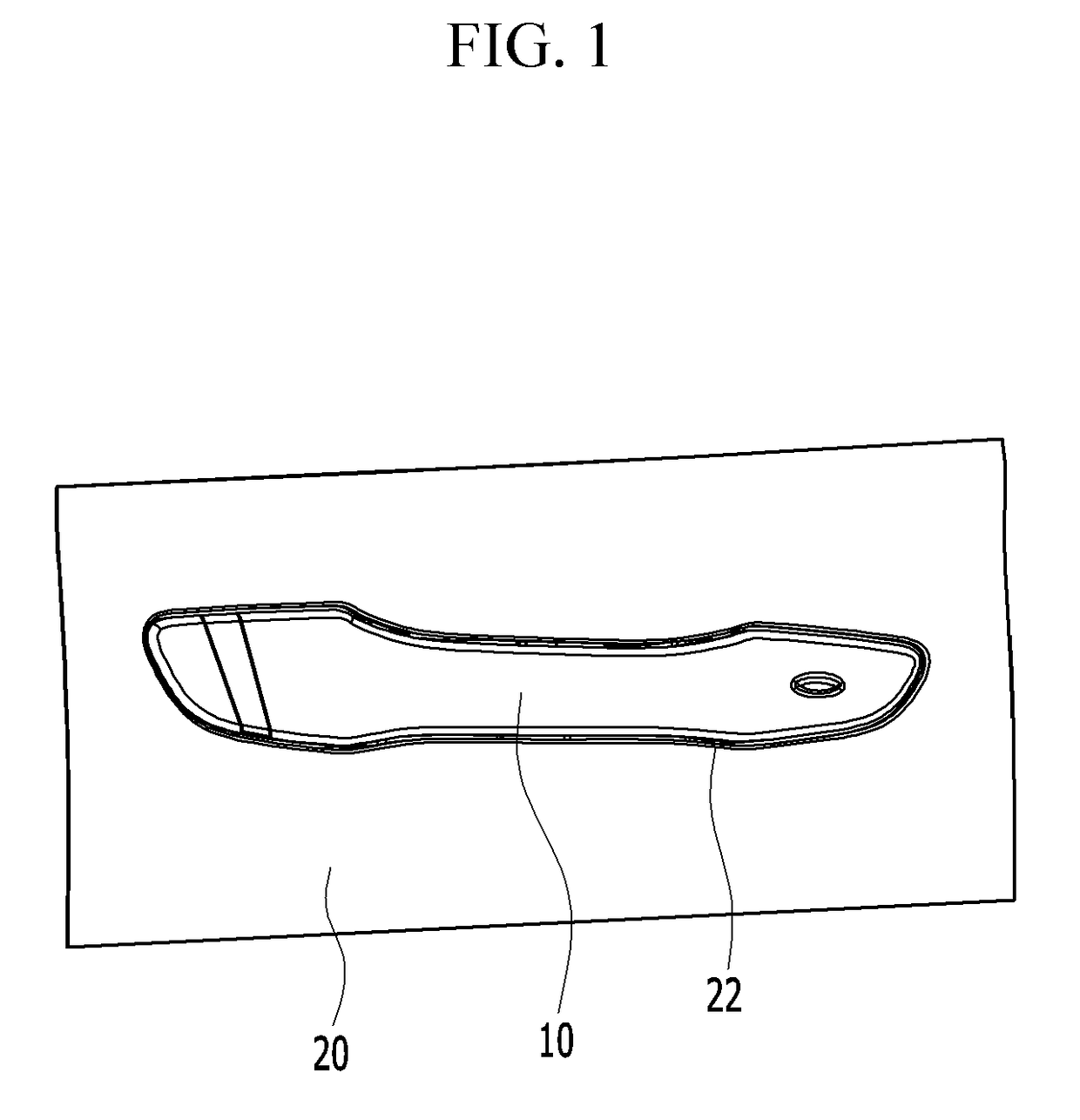 Retractable Outside Door Handle Assembly for Vehicle