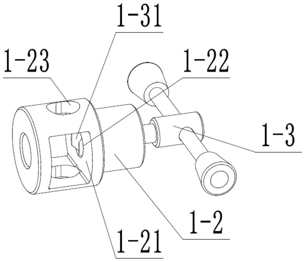 Gynecological operation auxiliary device and operating bed