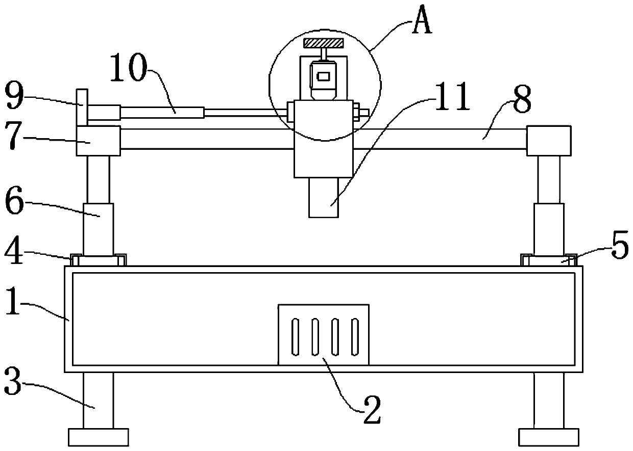 Multifunctional fast laser cutting device