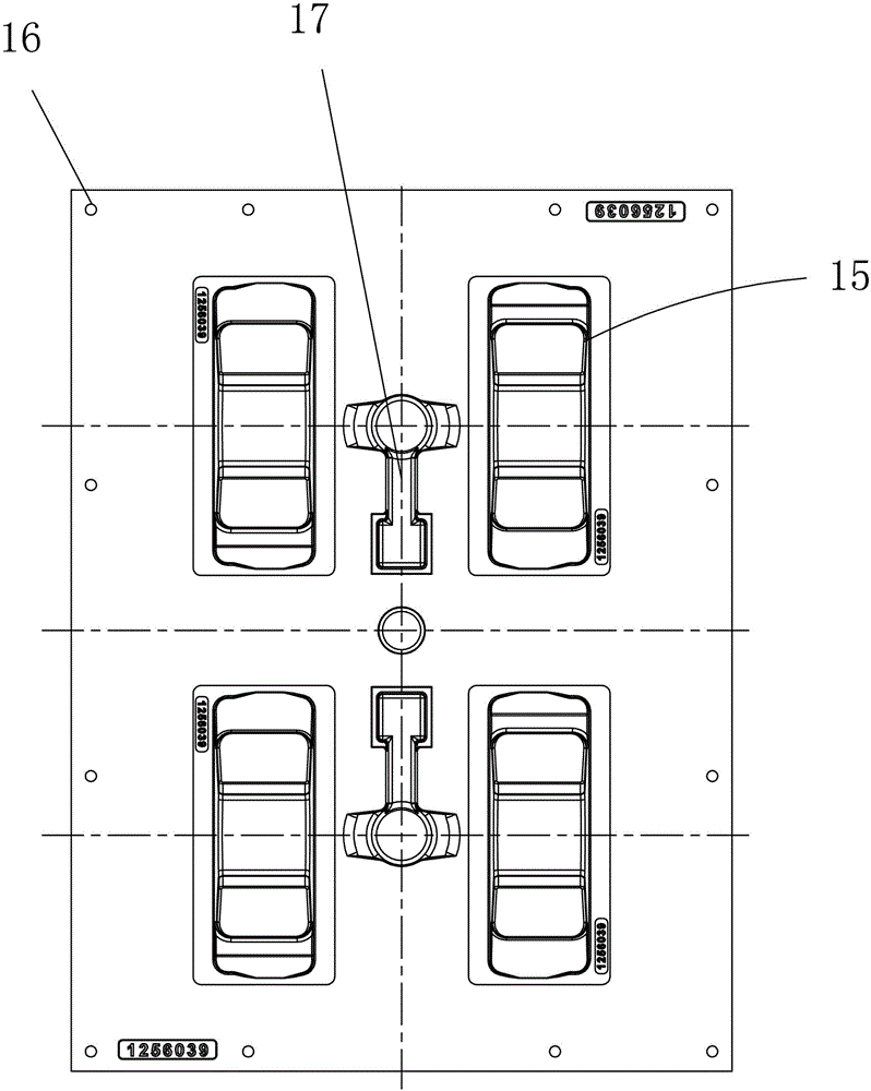 Height-limit feeding process for bearing seat