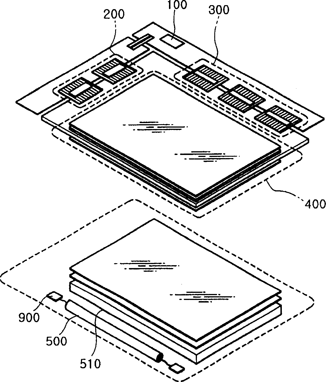 Power source and LCD device and drive method thereof