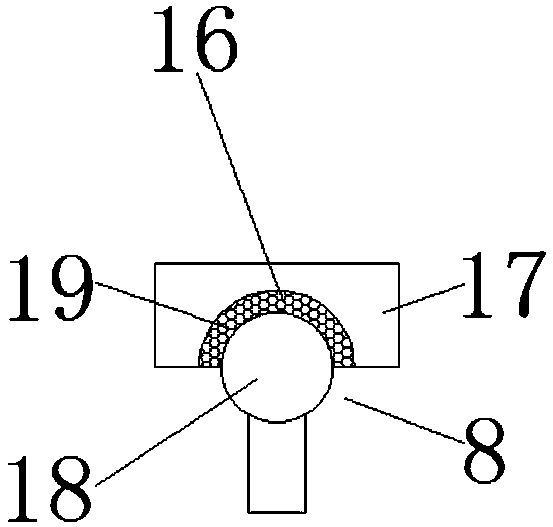 Passenger flow statistics intelligent all-in-one machine capable of prolonging service life