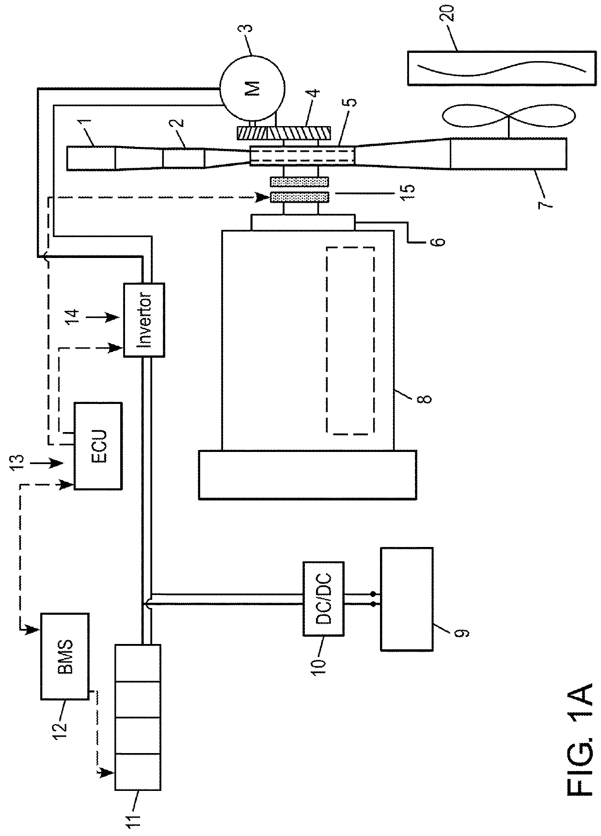 Front End Motor-Generator System and Hybrid Electric Vehicle Operating Method