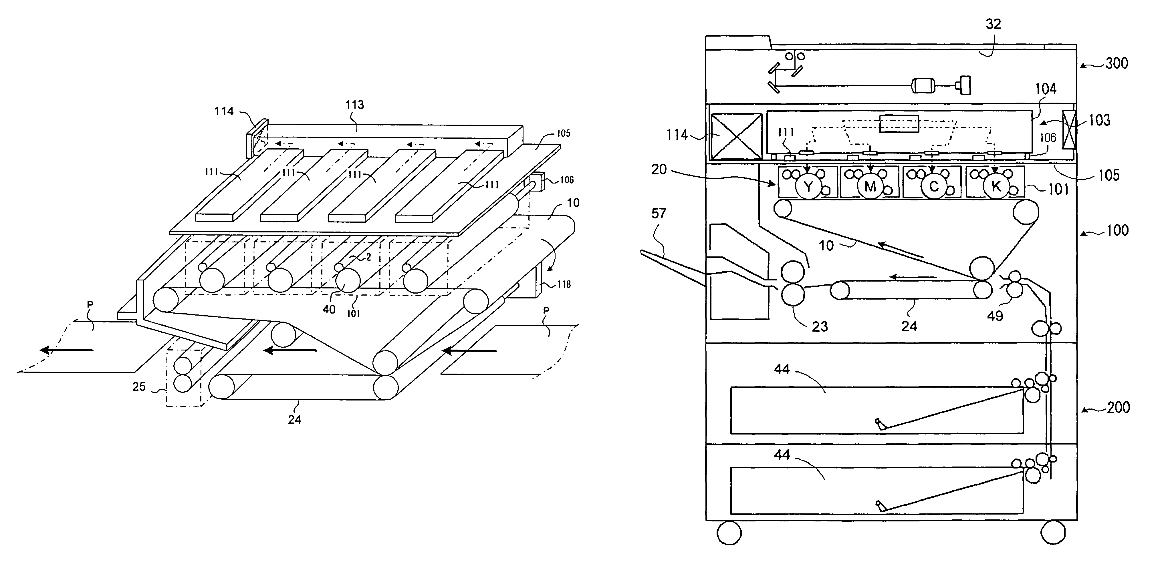 Heat exhaustion apparatus and image forming apparatus using same