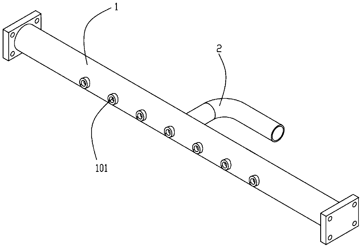 Spray header and cold rolling system to prevent dripping