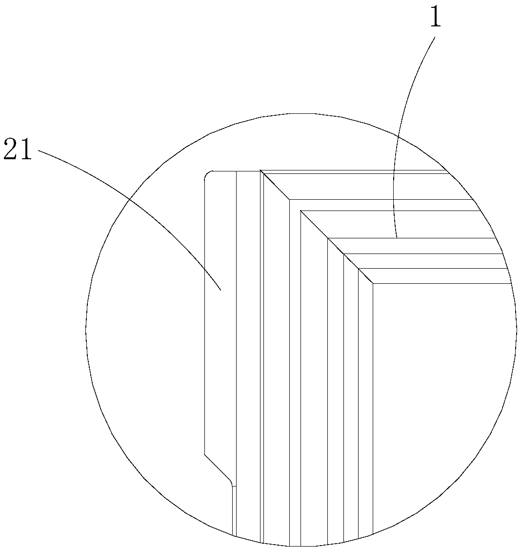 Refrigerator door seal and refrigerator