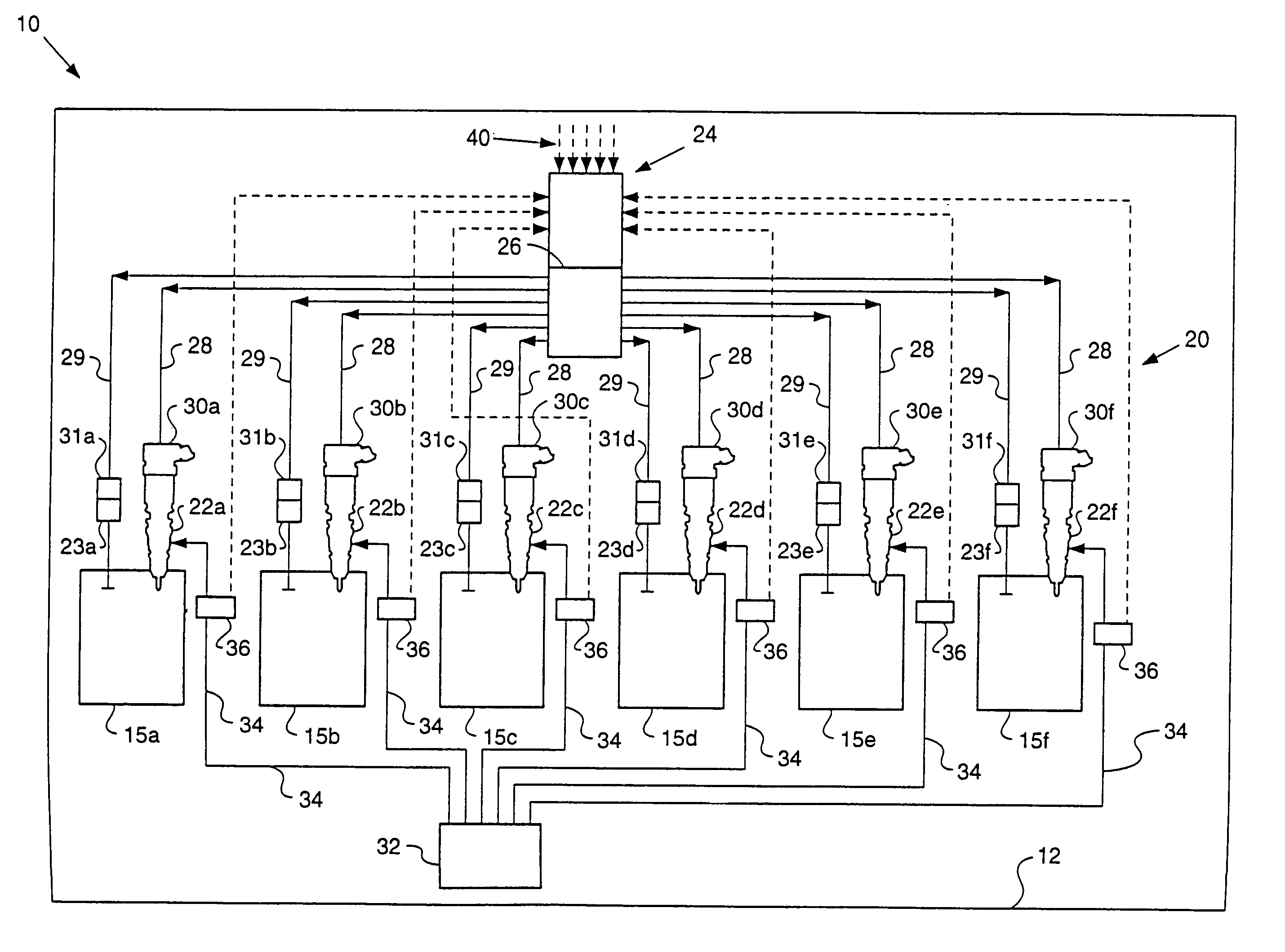 Determination of fuel injector performance in chassis