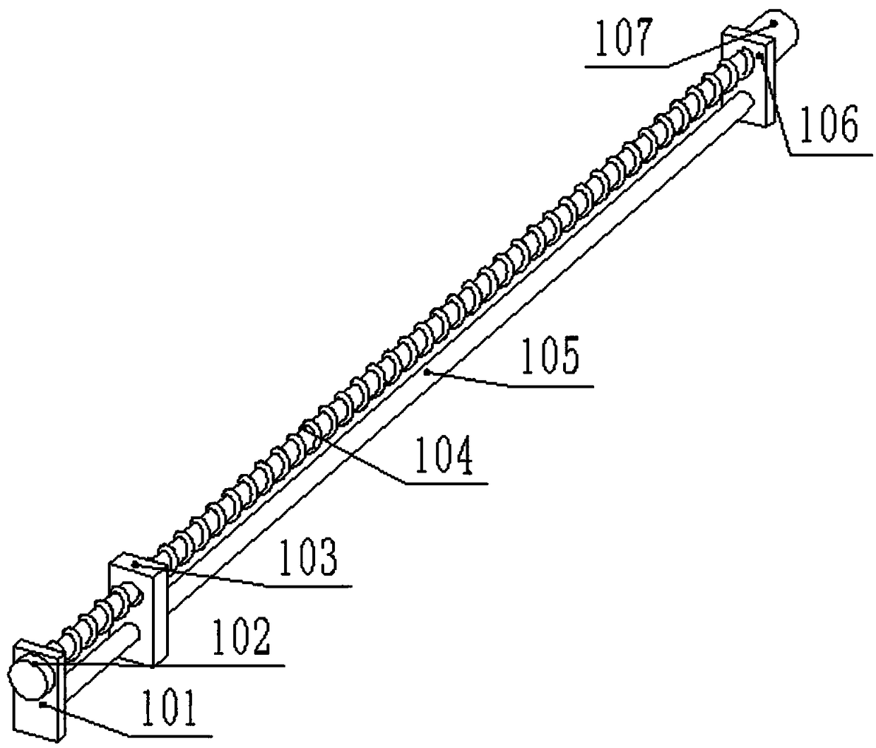 Automatic water purifier inner wall cleaning device