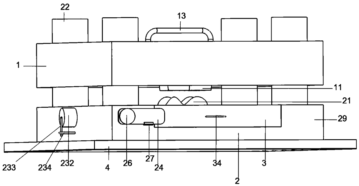 Device for rapidly producing temporary crown