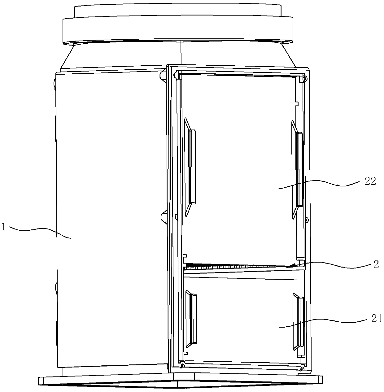 High voltage electrostatic oil fume purification device