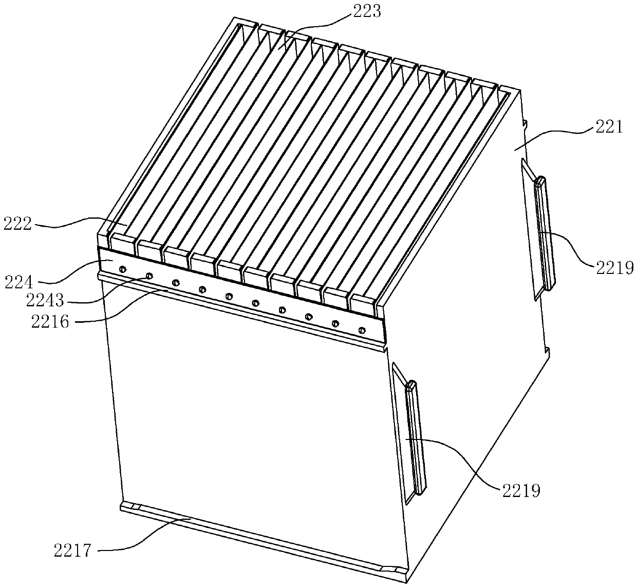 High voltage electrostatic oil fume purification device