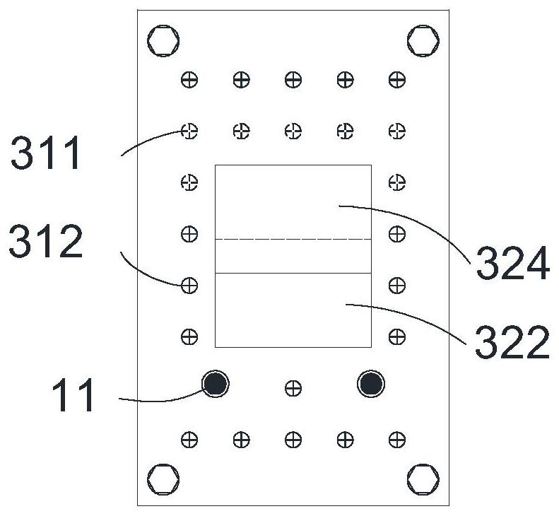 A self-positioning steel-wood energy-dissipating composite node