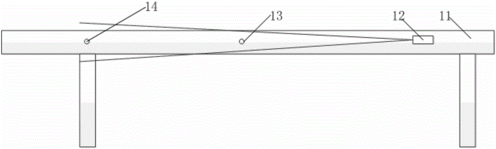 Self-calibration measurement device and method for bridge deformation or displacement parameters