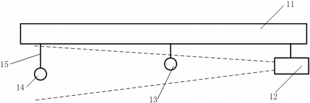 Self-calibration measurement device and method for bridge deformation or displacement parameters