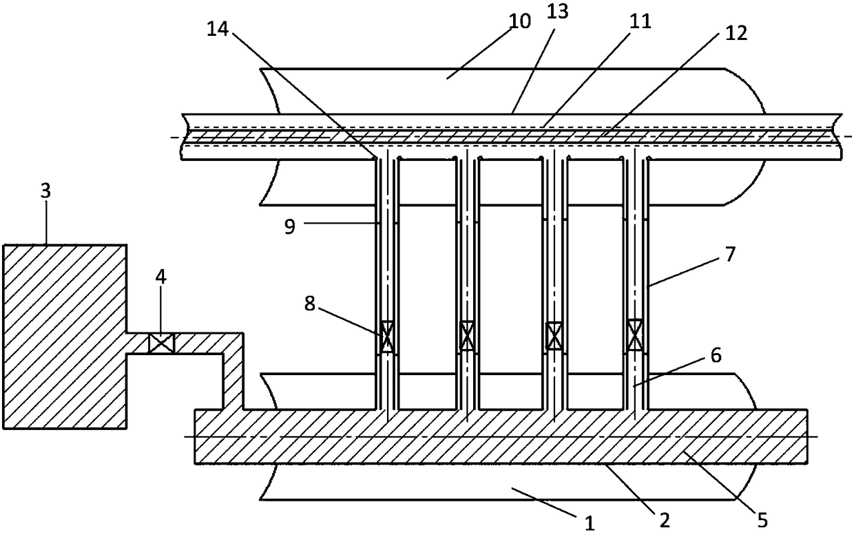 Phase change assisted heating tank-type heat collection system of solar water heater