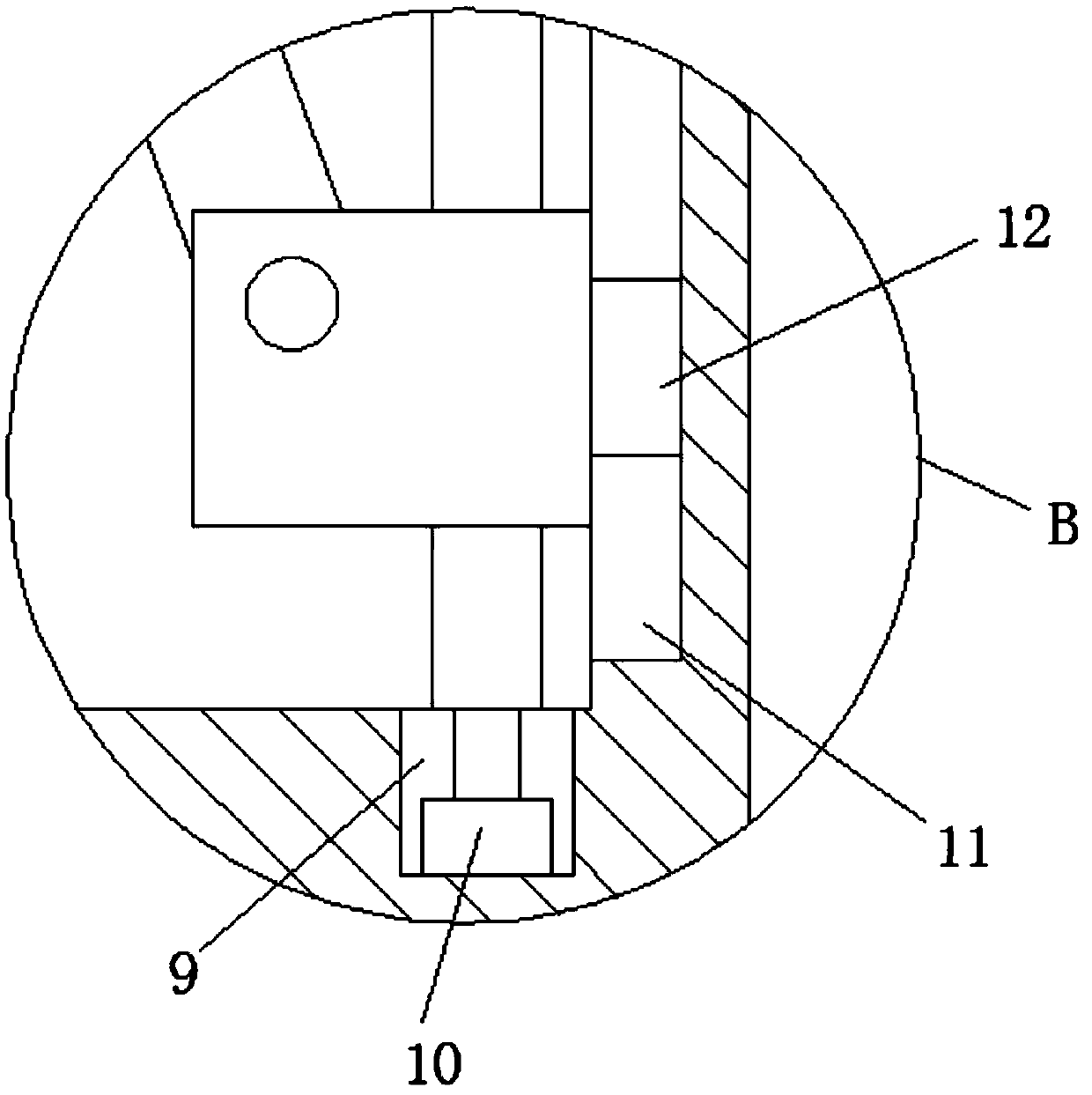 Variable-diameter gynecological endoscopic examination device