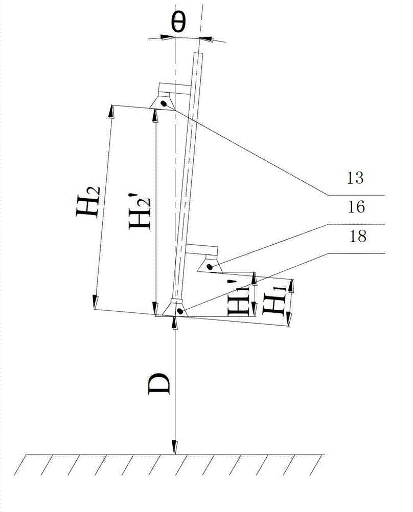 Monitoring method for subgrade settlement, and device thereof