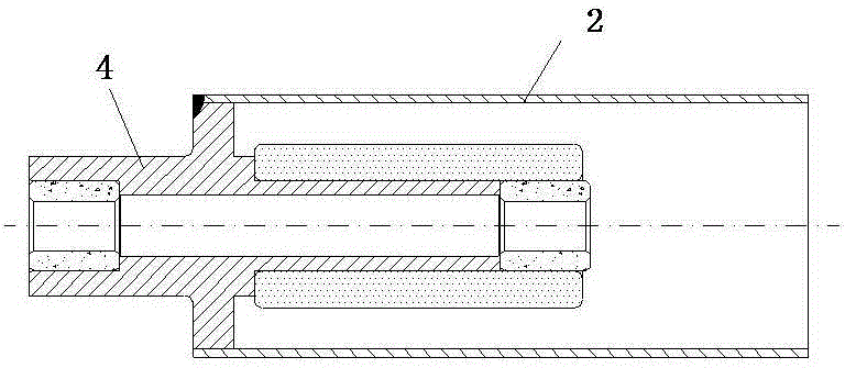 Laser welding process of casing and bearing sleeve of mobile phone motor stator assembly