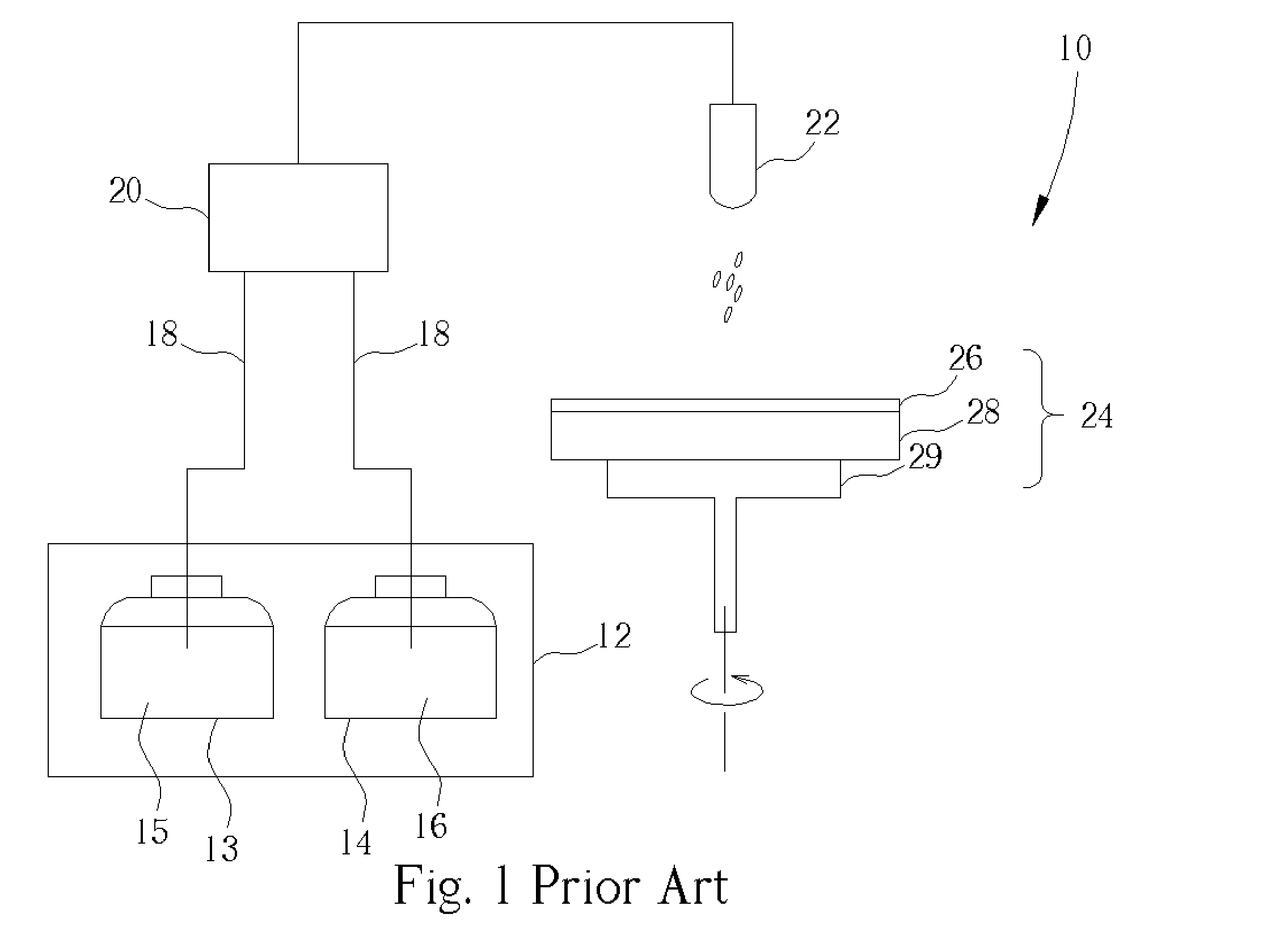 Photoresist coating system