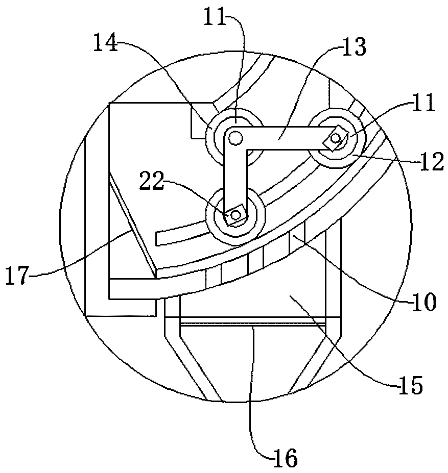 A pantograph carbon sliding plate grinding and vacuuming device and using method thereof