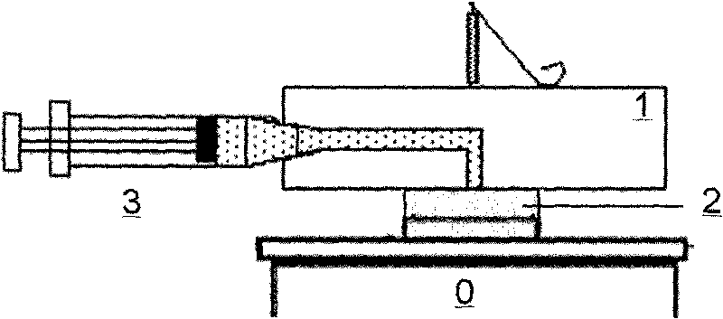 Method and device for preparing lipid bilayer membrane in situ in liquid phase