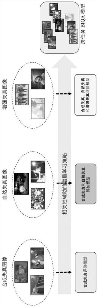 Incremental learning method driven by task correlation