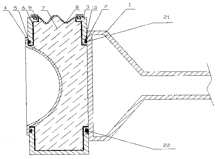 Projection television projecting subassembly