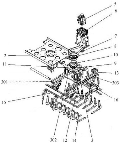 An automatic palletizing machine and automatic palletizing method applied to feed packaging bags