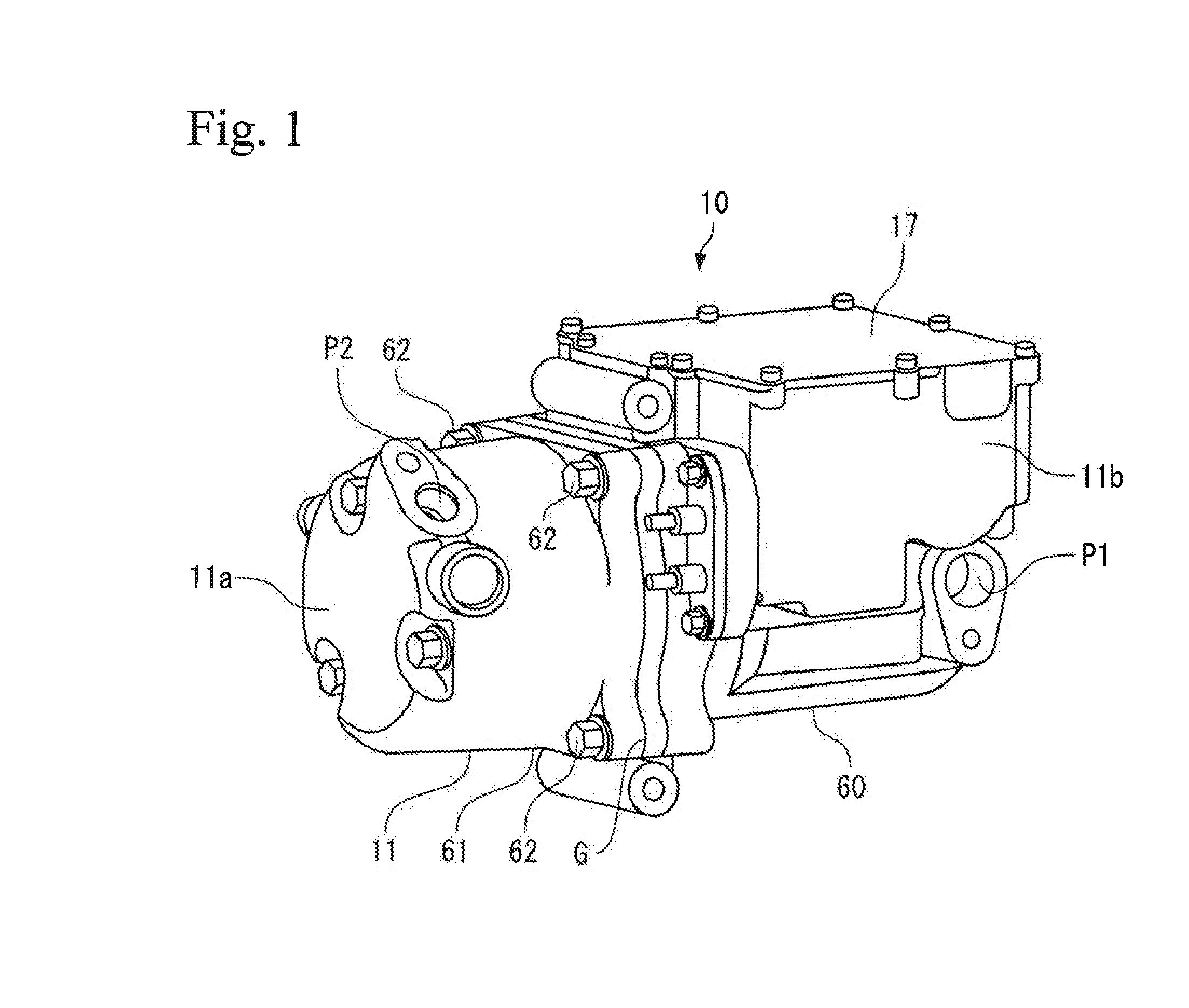 Integrated electric compressor