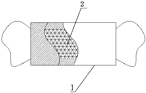 Composite basalt fiber material and making method and application thereof