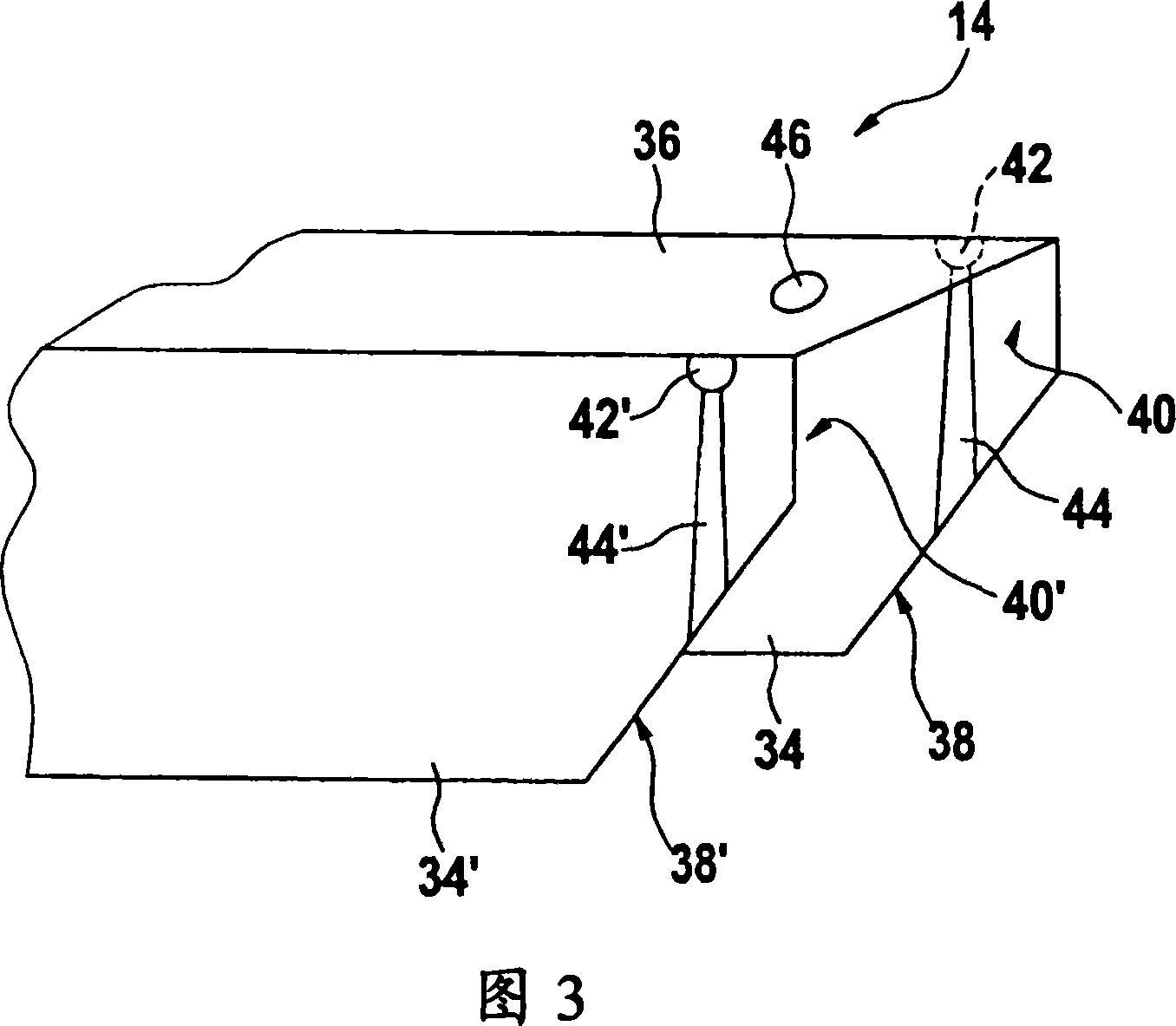 Support structure for elevated floor assembly