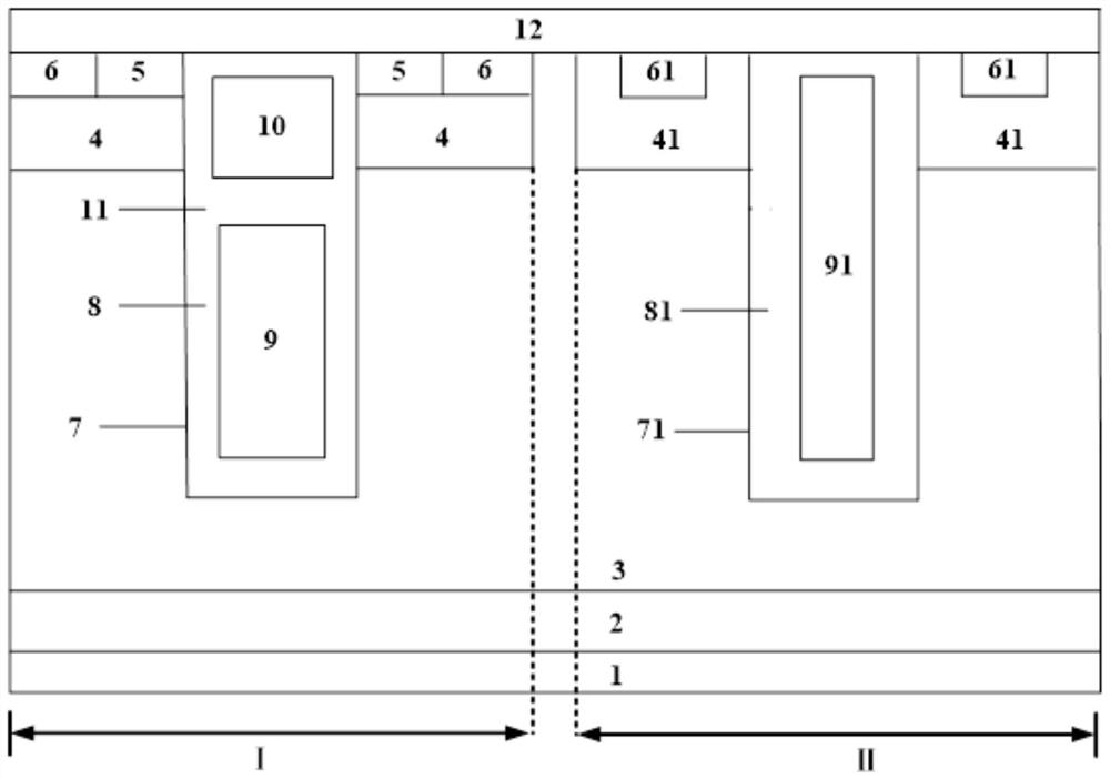 A shielding grid mosfet