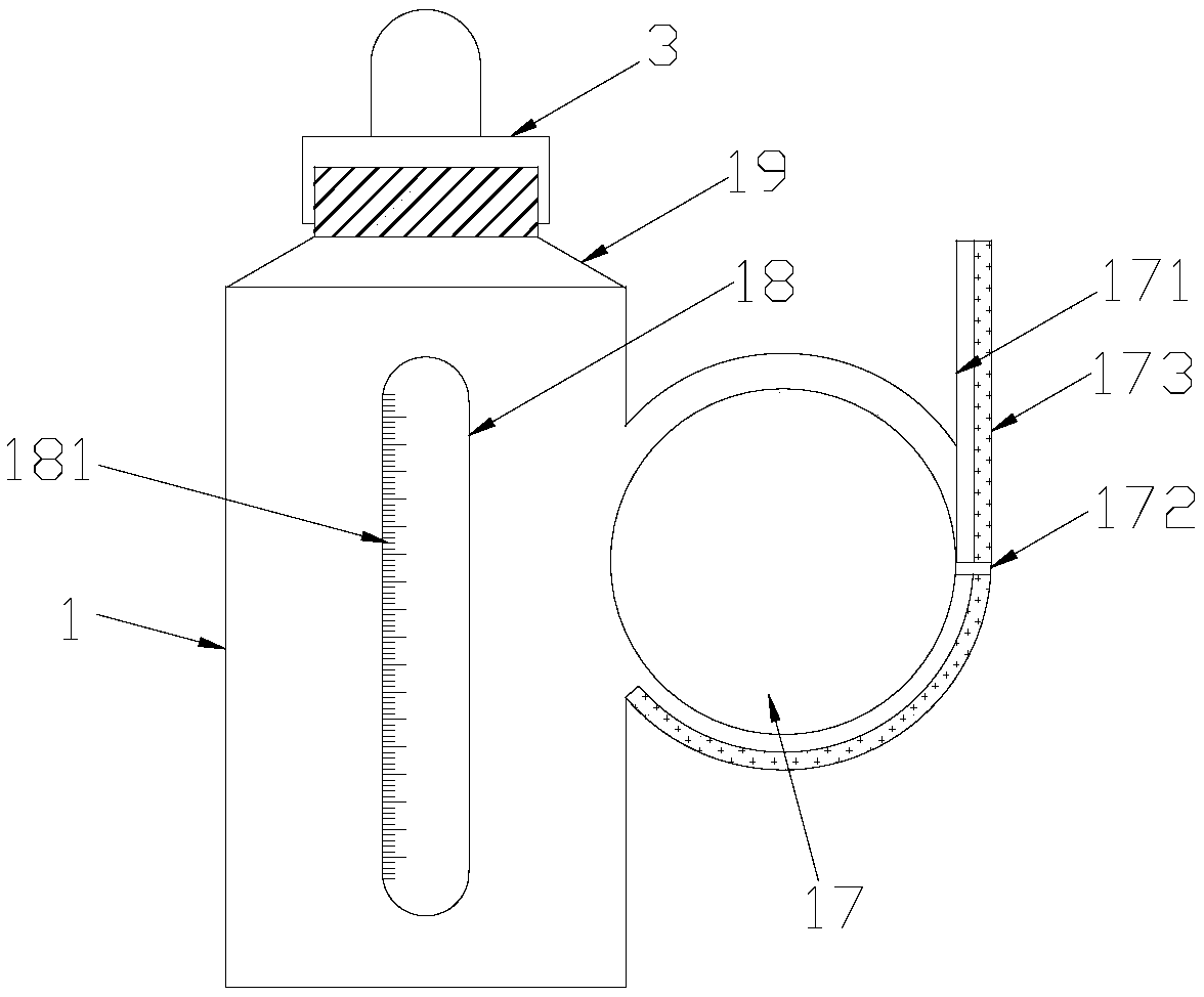 Breast milk collection device capable of controlling amount