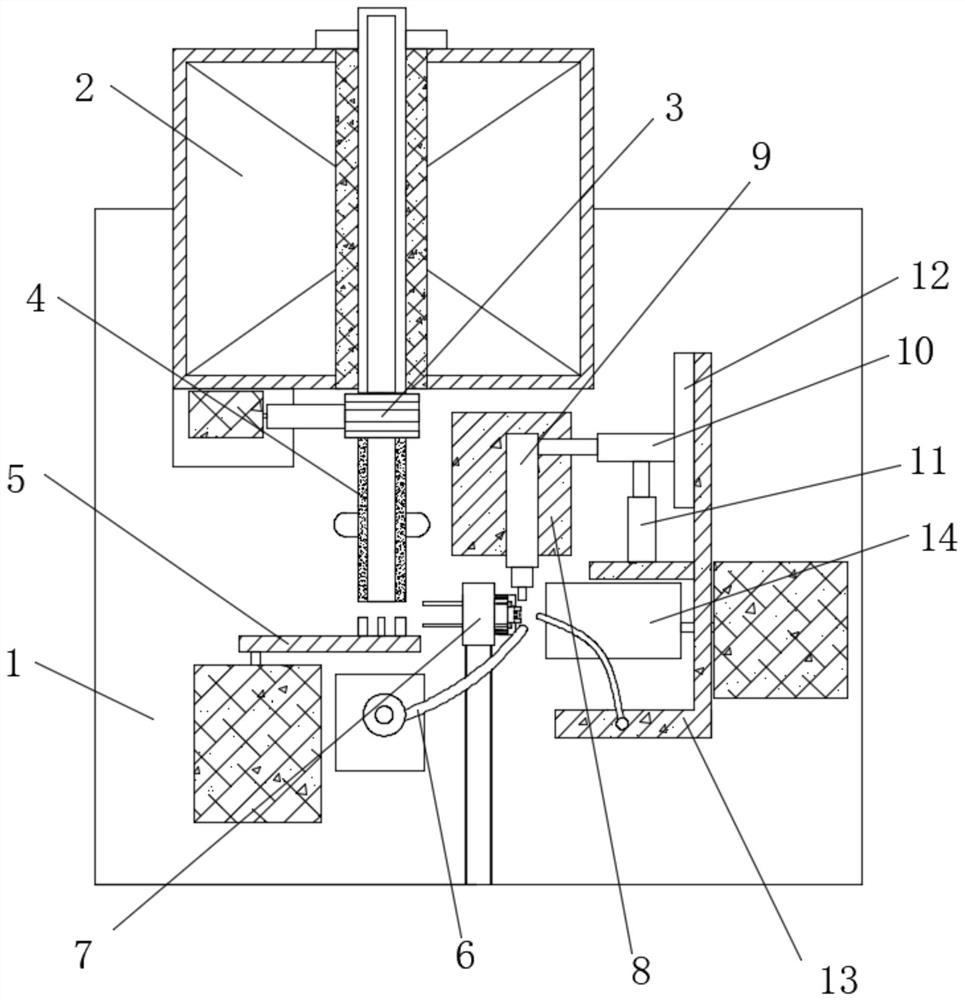 Rivet machining equipment with automatic assembling and arranging functions