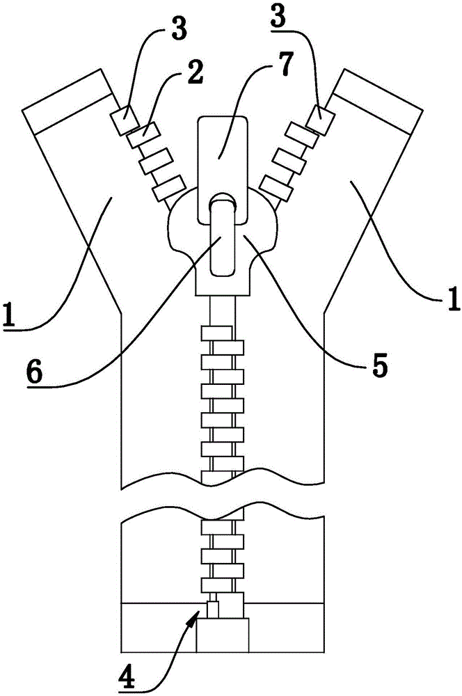 Manufacturing method of colorful zipper