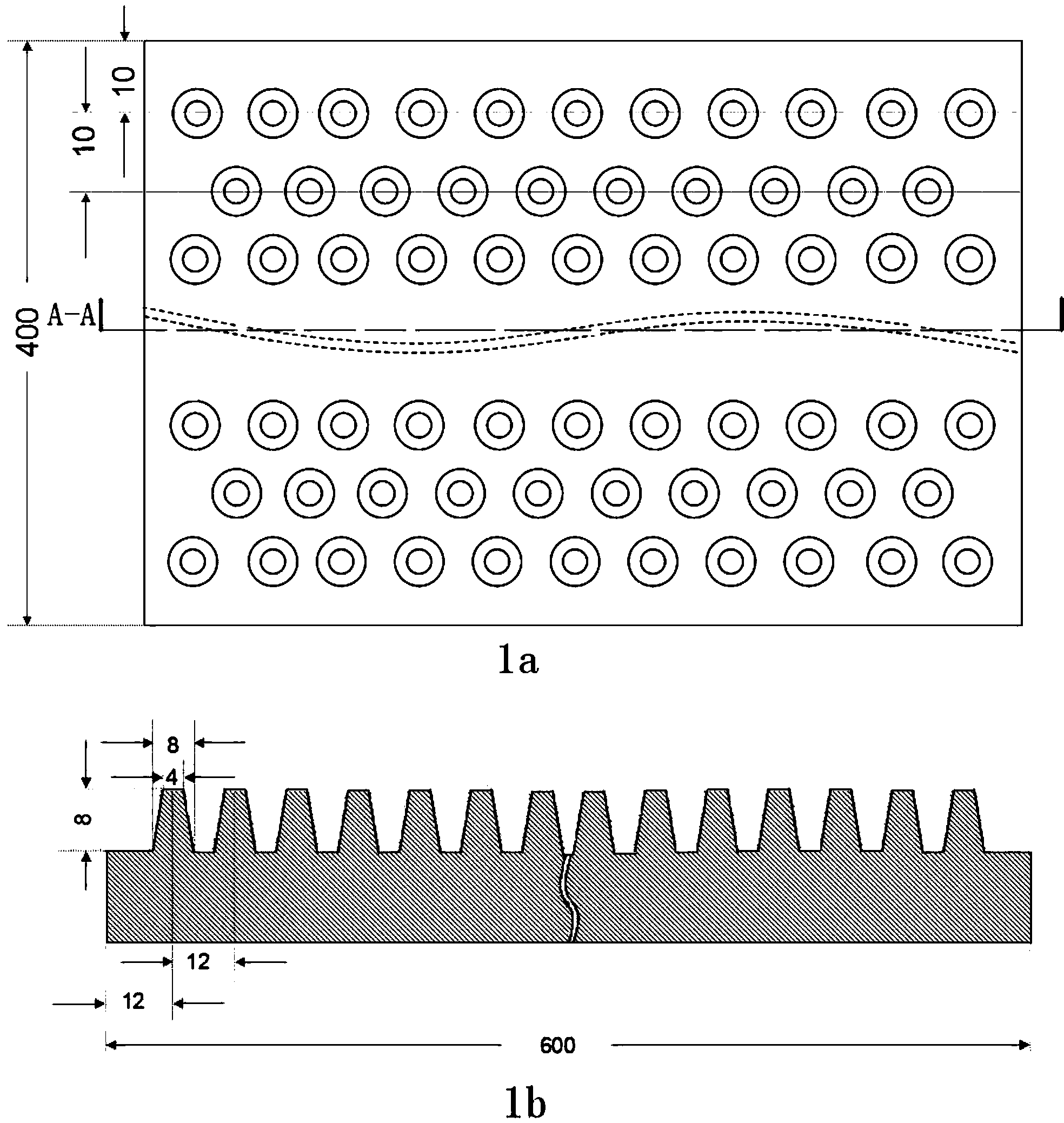 Infrared radiation reinforced composite ceramic fiber board and preparation method