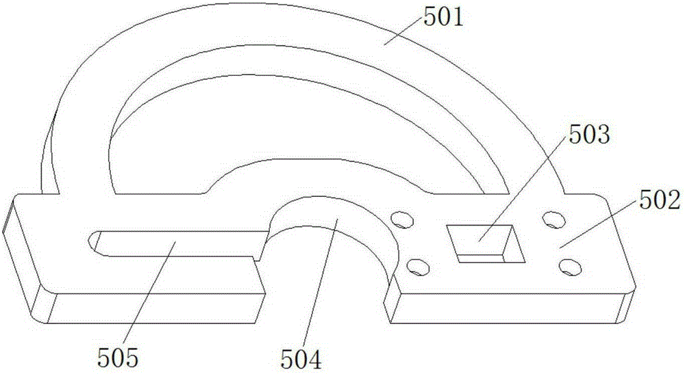 An online measuring device for shallow seam parts with a shaft in the middle