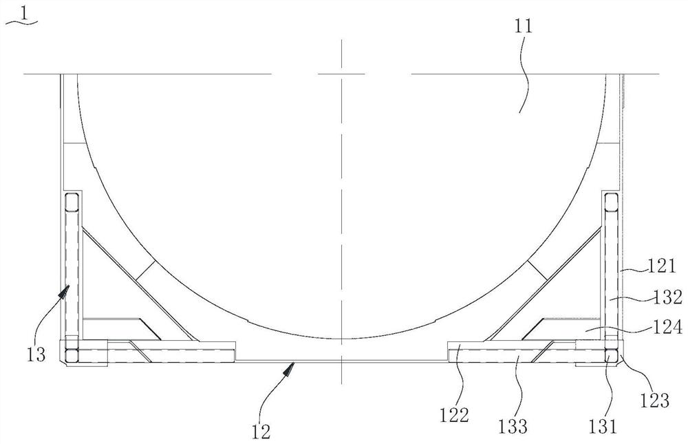 Tank type container