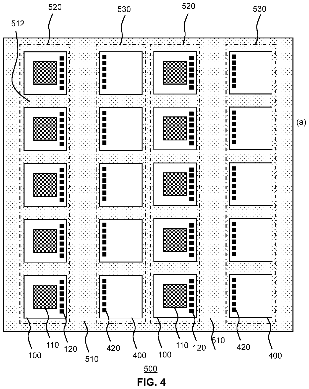 Ultrasonic transducer chip assembly, ultrasound probe, ultrasonic imaging system and ultrasound assembly and probe manufacturing methods