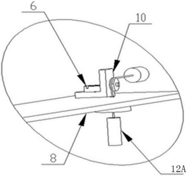 Novel dieless test device and method for curved surface ship plate forming