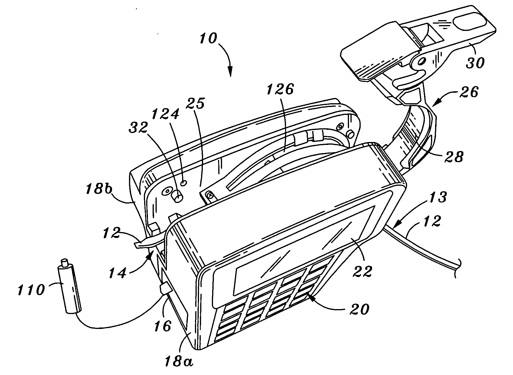 Infusion pump having function keys