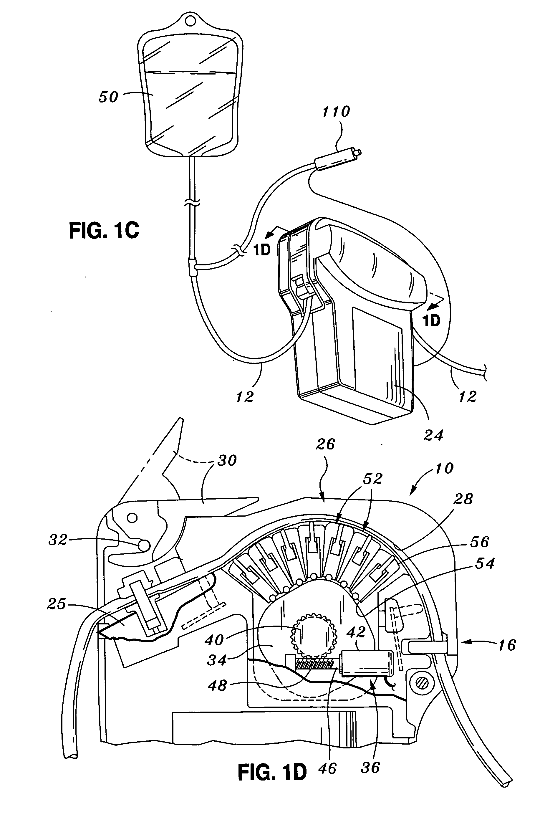 Infusion pump having function keys