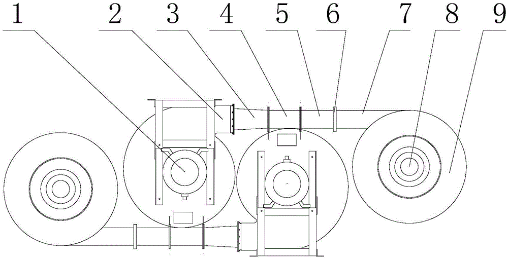 A defoaming device and method for cleaning cold-rolled strip steel