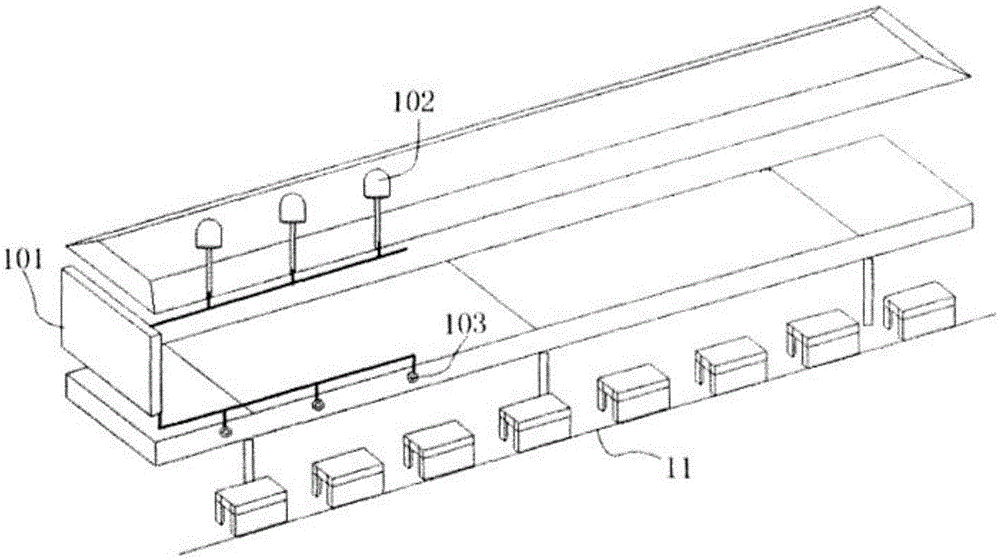 Warehouse material pulling system